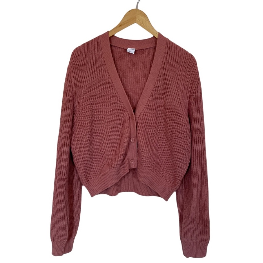 Melrose and Market Cropped Fisherman Cardigan